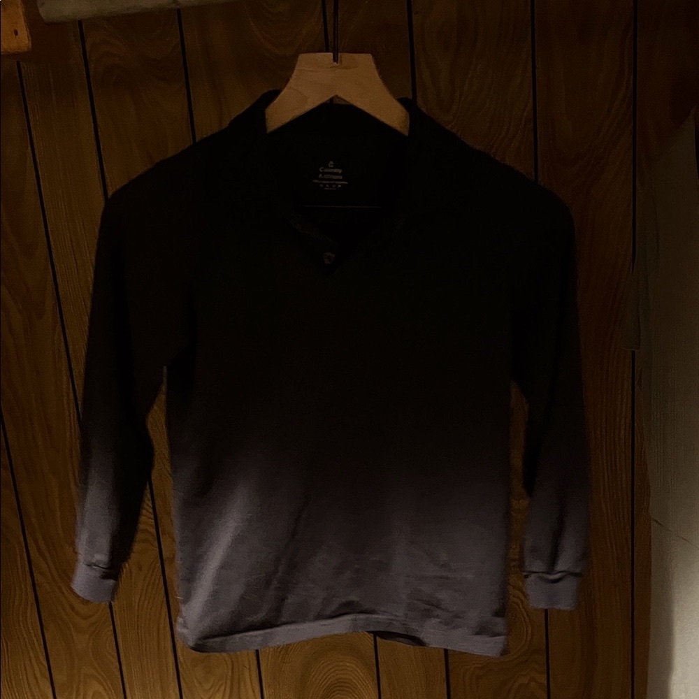 Navy Blue Long Sleeve Sz. 8-10 Kids Polo Long Sleeve Shirt